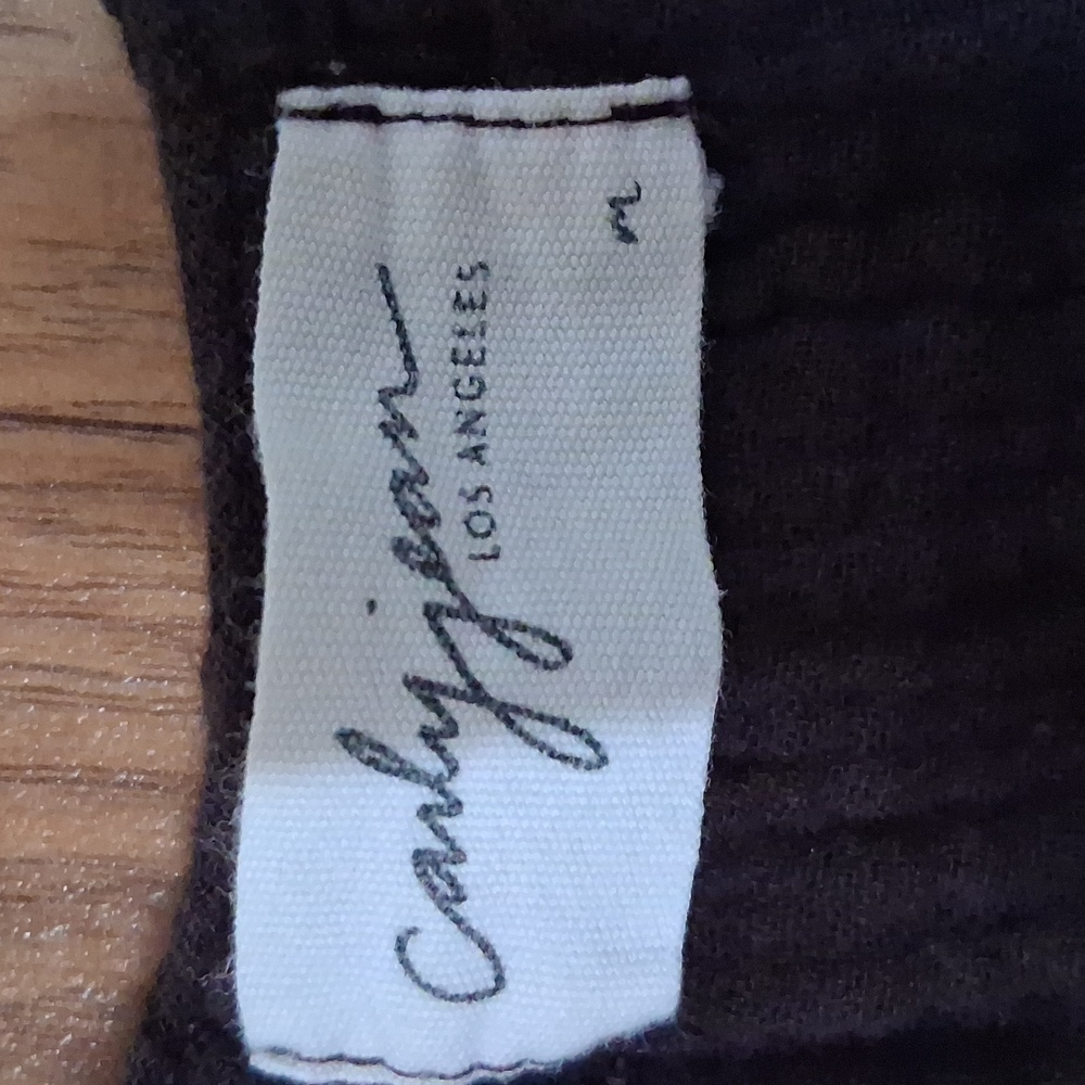 Carly Jean Los Angeles Black Cotton Guaze Dress - Picture 4 of 11